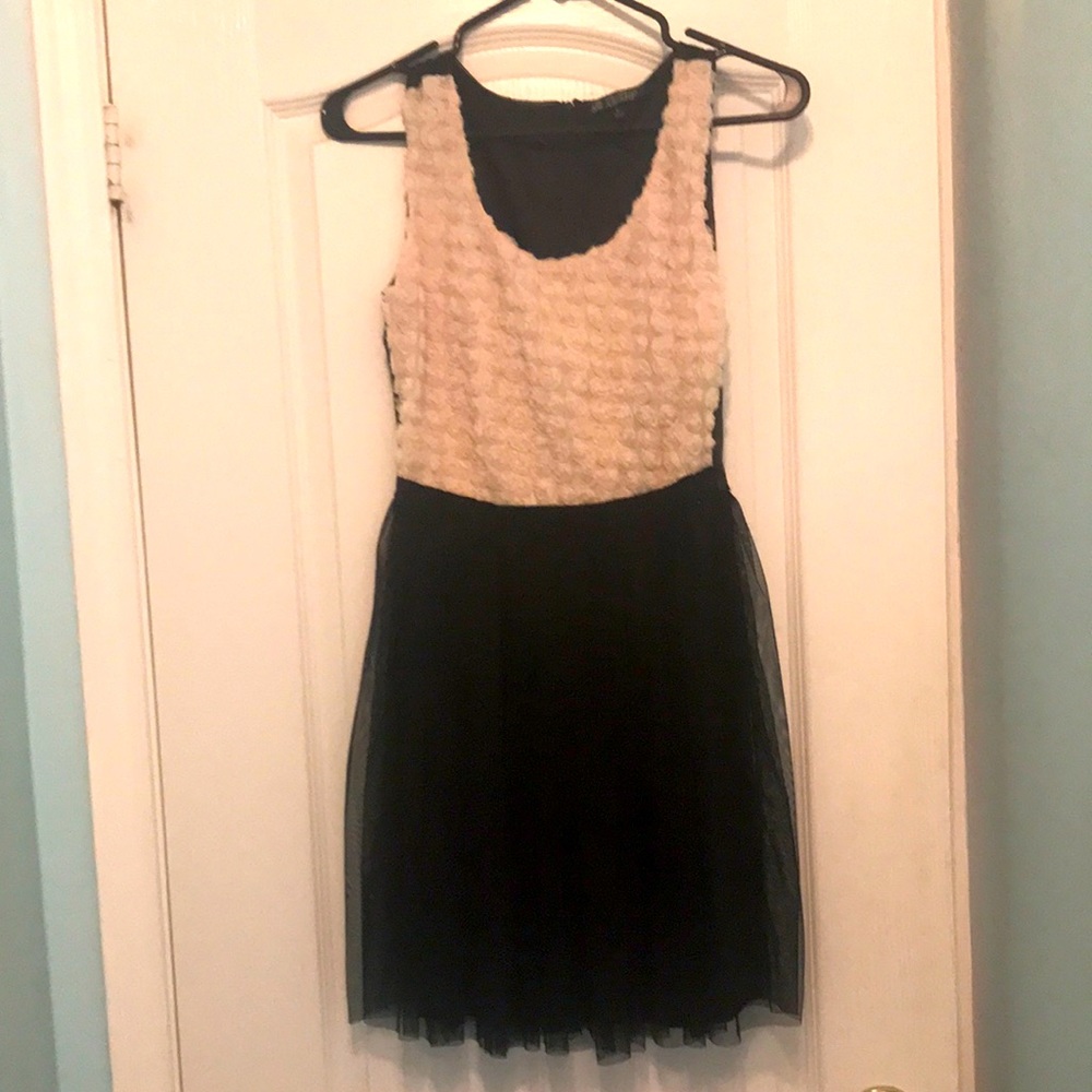 Bebop party dress rosettes and tulle